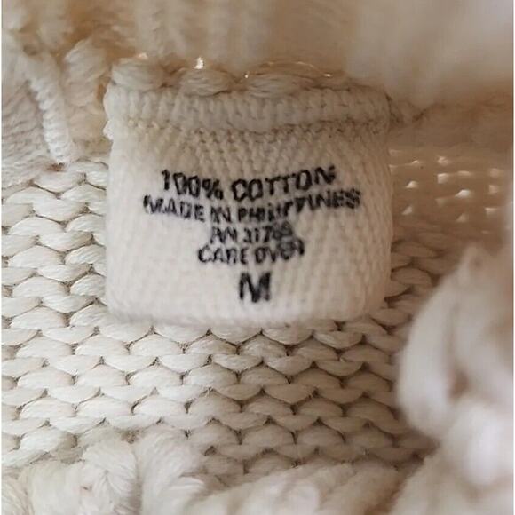 Vtg Clean Clothes Colorful Patchwork Pullover Crew Sweater 100% Cotton Men M - Picture 5 of 9